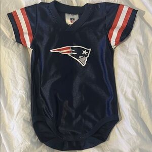 NFL Team Apparel Navy Baby Onesie